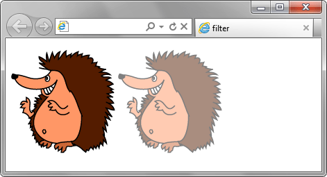 Прозрачность всего изображения