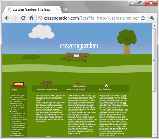 Комбинированный макет